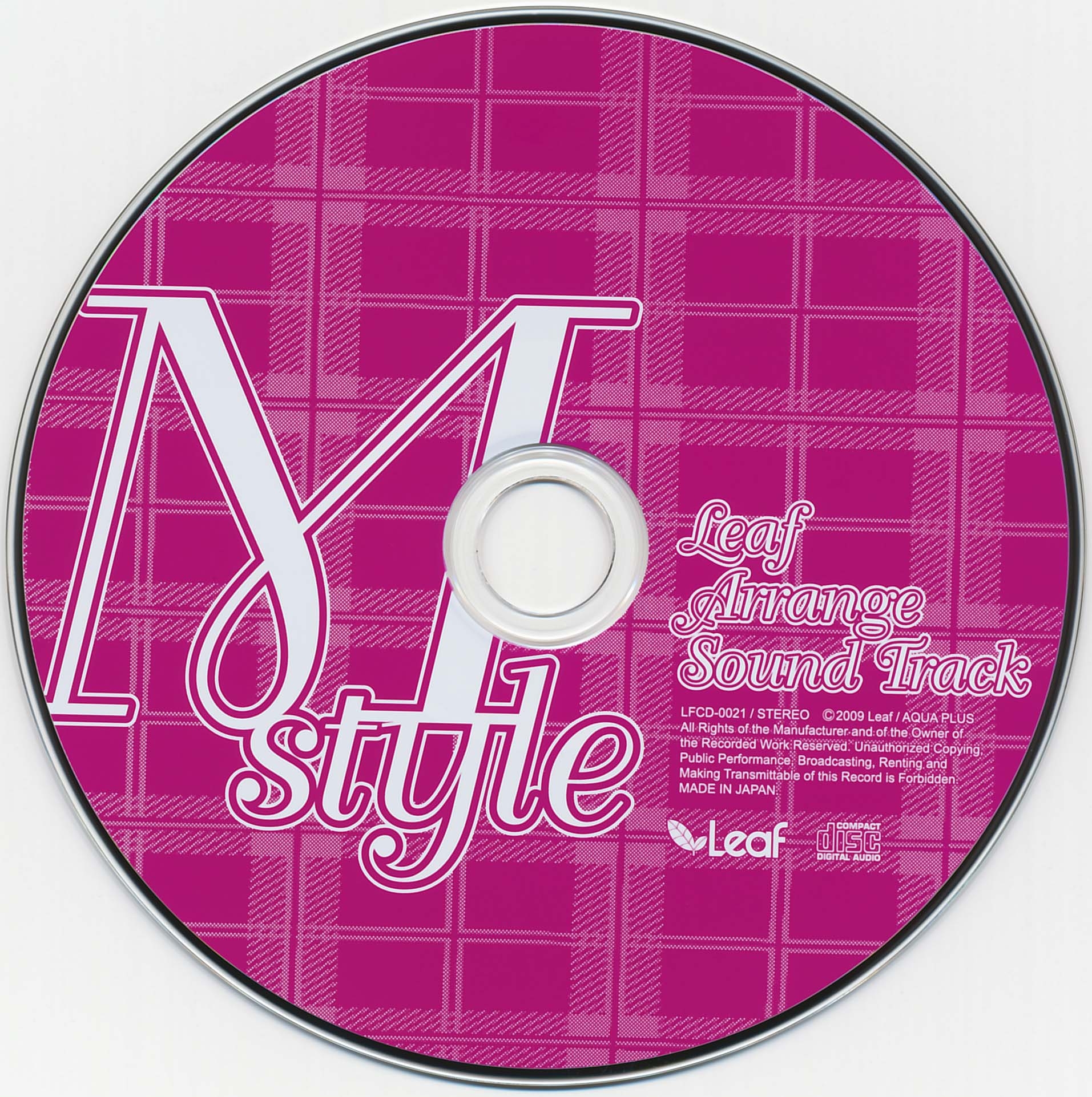 Leaf Arrange Sound Track – Mstyle (2009) MP3 - Download Leaf
